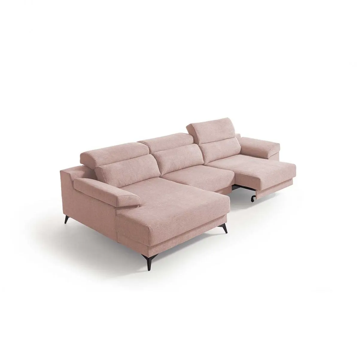 Sofá chaise longue en Moblerone Mancha Real